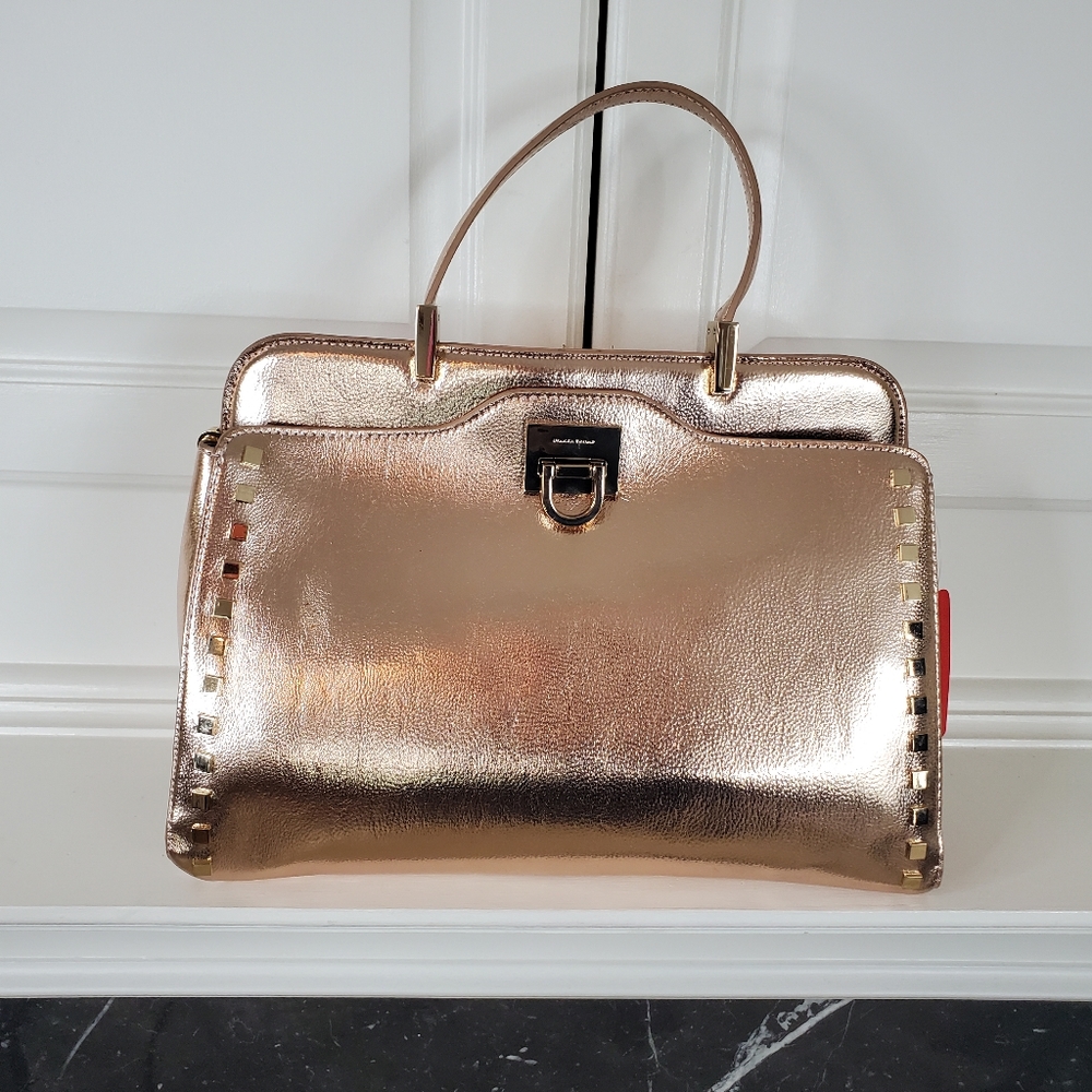 IVANKA TRUMP ROSE GOLD HANDBAG